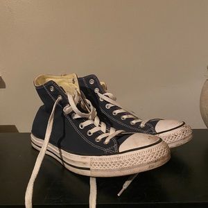 Converse Chuck Taylor High Top Navy Size 10.5